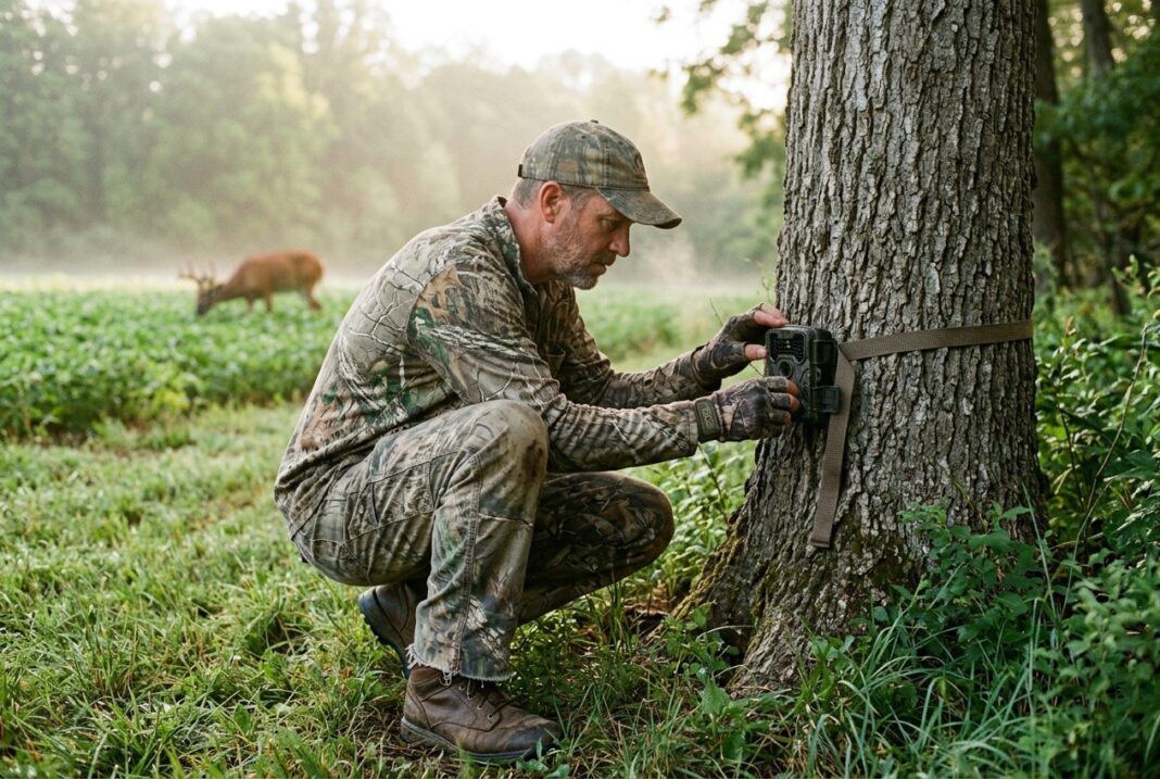 summer trail camera strategy for mature velvet bucks