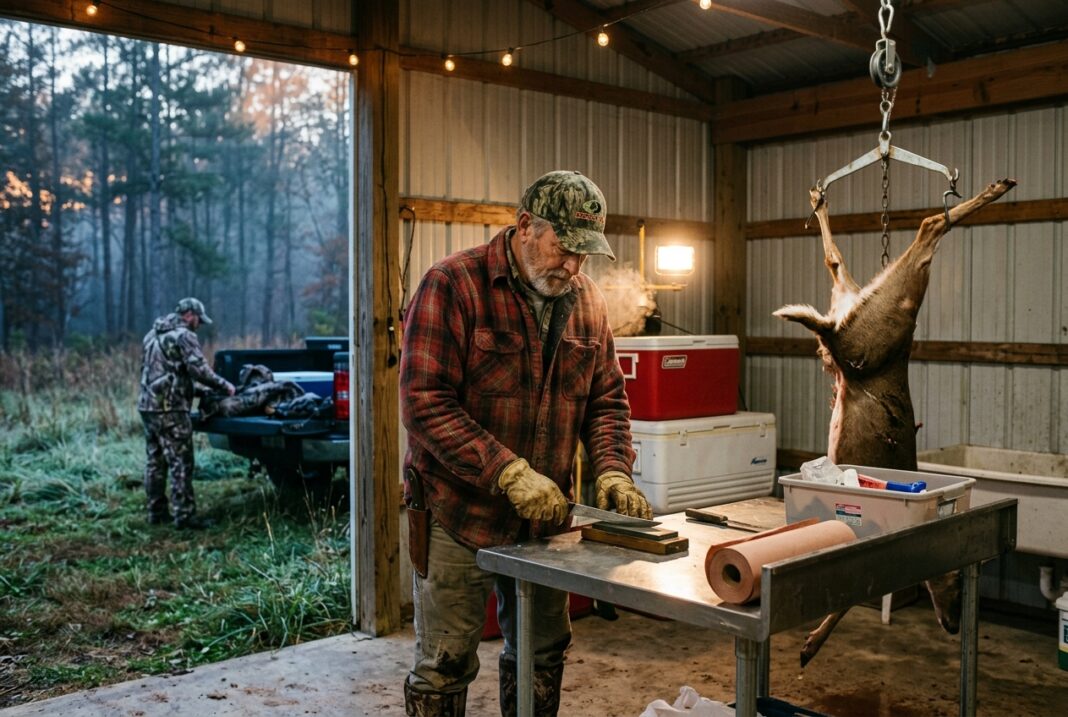 how to age and process venison at home field to freezer
